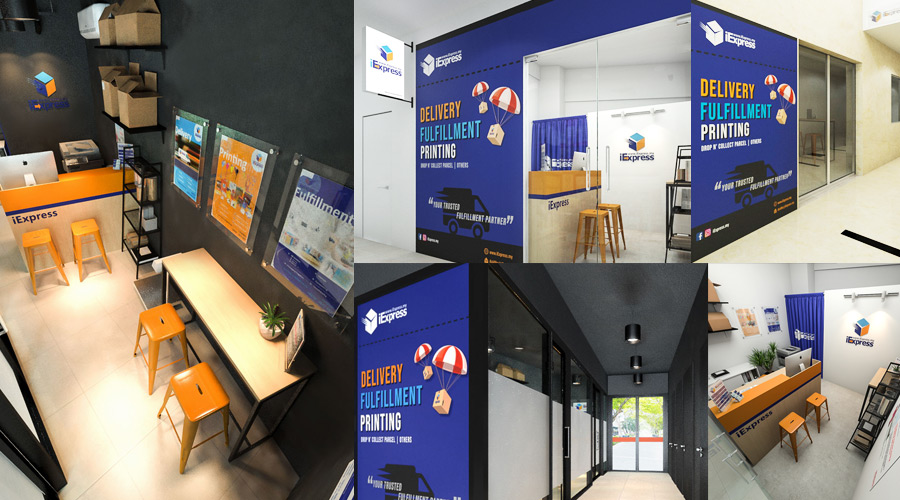 Inside an iExpress retail outlet